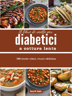 cover image of Il libro di ricette per diabetici a cottura lenta